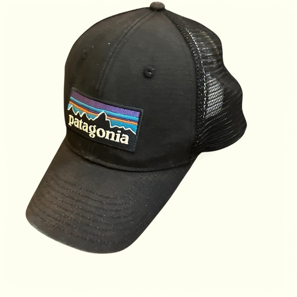 Patagonia Distressed snapback trucker hat, organic cotton, unisex, one size - Picture 1 of 10